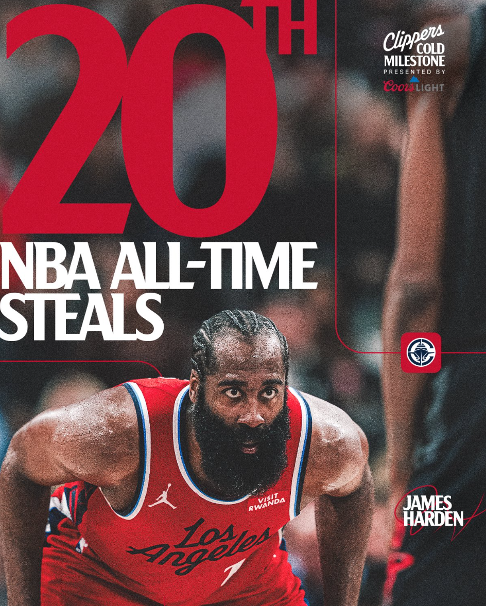 华体会体育迷APP-快船近17战14胜！21中6+7失误在场却净胜13分 哈登：我们还能进步